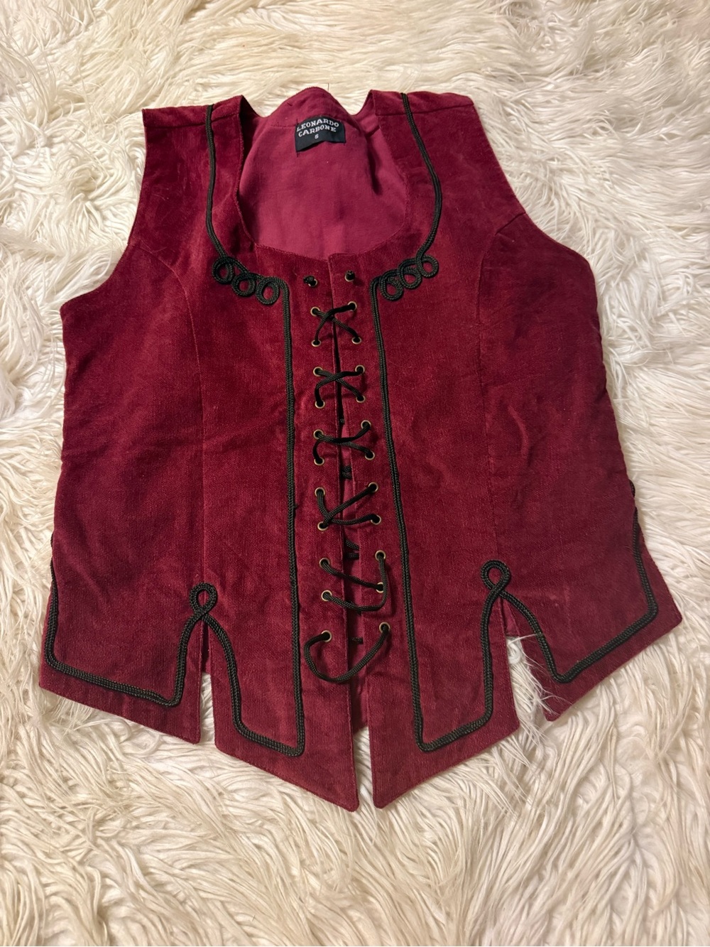 Women’s medieval costume vest (E5)
